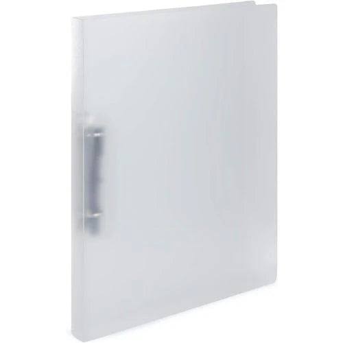 COLOROSA - A4 Flexi 2 Ring File 25mm - Translucent White