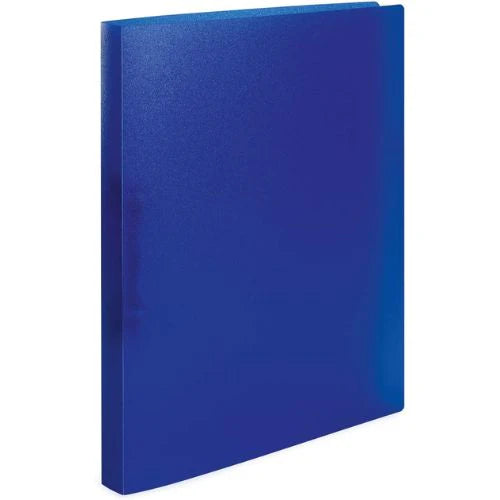 COLOROSA - A4 Flexi 2 Ring File 25mm - Translucent Blue