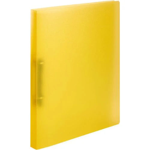 COLOROSA - A4 Flexi 2 Ring File 25mm - Translucent Yellow