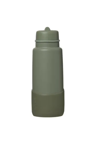 b.box Silicone Bumper for 690ml Insulated Flip Top Bottle - Olive