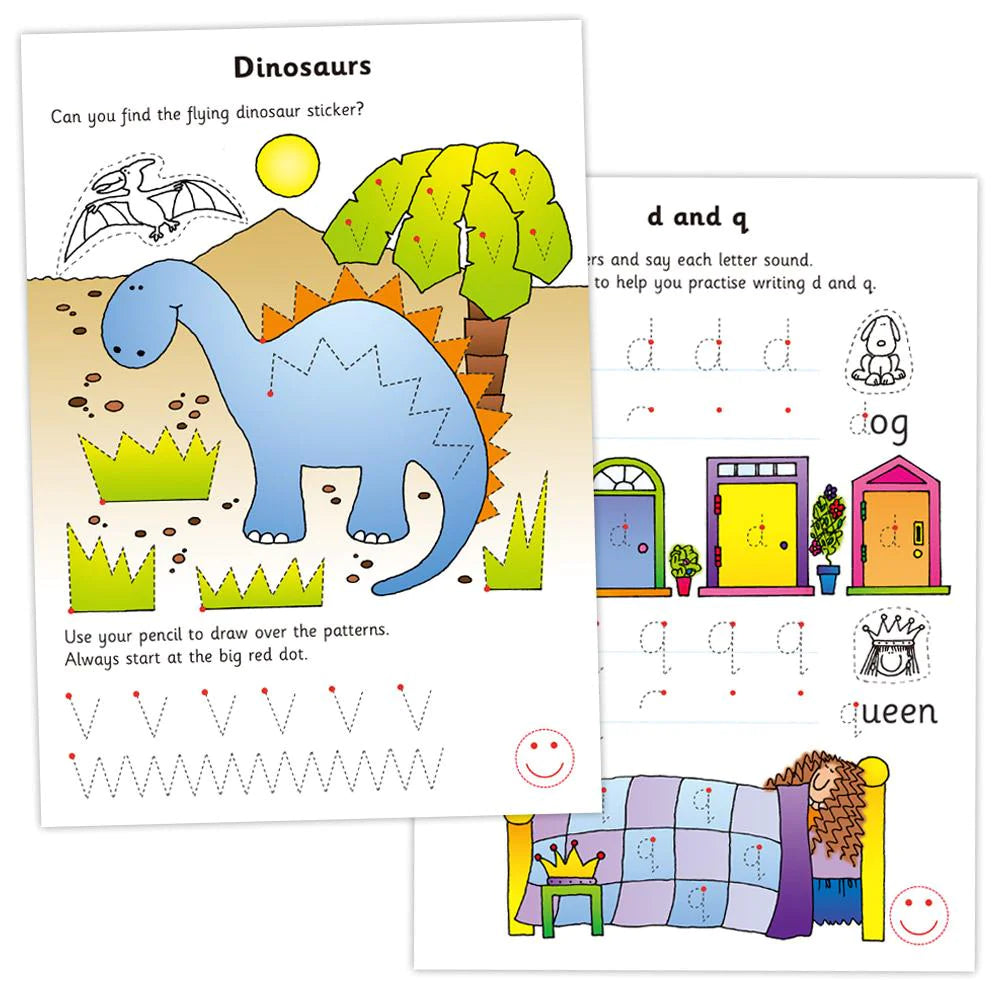 Edu First Writing Book - Sticker Activity Book