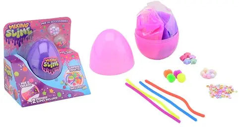 LARGE SLIME EGG WITH MIX IN ACCESSORIES