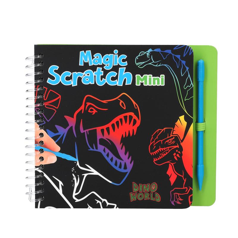 DINO WORLD Magic Scratch Mini