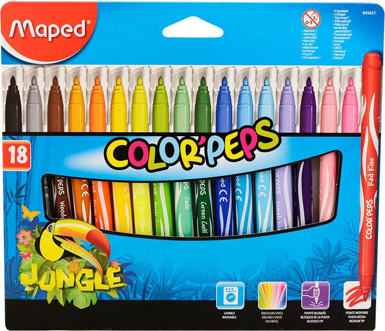 Maped Fasermaler COLOR'PEPS Long Life, 72er Di Produktbild-Vorschau 9