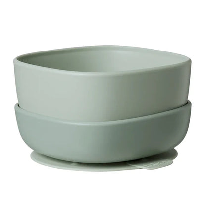 b.box 2 in 1 Suction Bowl Sage