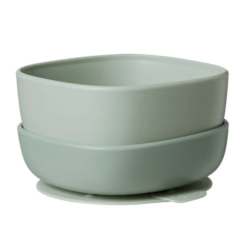 b.box 2 in 1 Suction Bowl Sage
