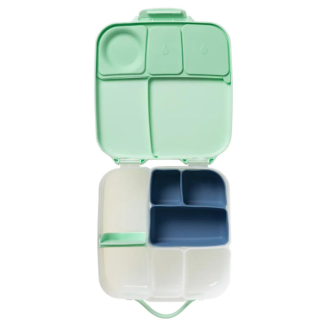 b.box silicone bento buddy - lunchbox - ocean