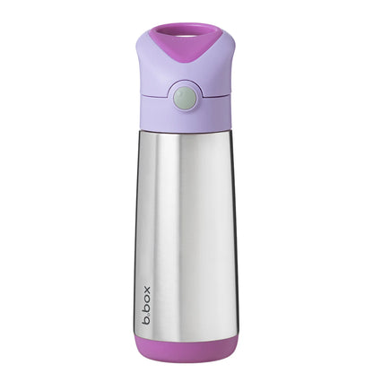 b.box Insulated Straw Bottle 500ml – Sugar Plum