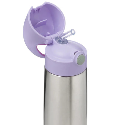 b.box Insulated Straw Bottle 500ml – Sugar Plum