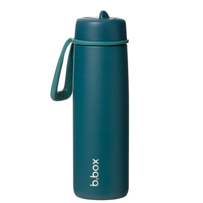 b.box Insulated Flip Top Bottle 690ml - Sea Glass