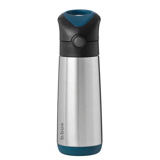 b.box Insulated Straw Bottle 500ml – Night Vision