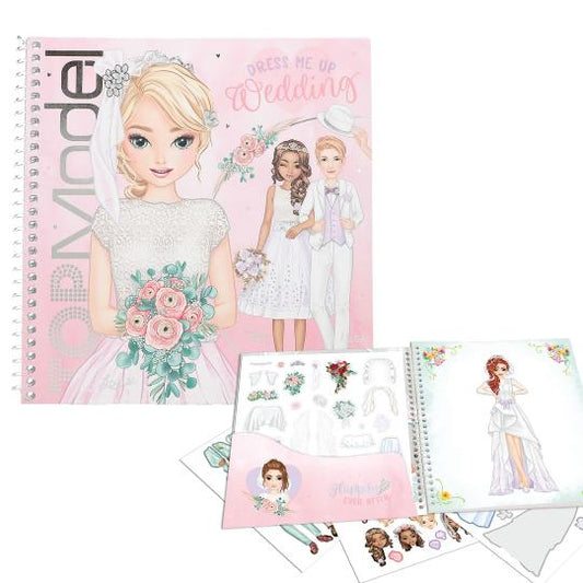 TOP Model Dress Me Up Stickerbook Wedding