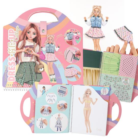 TOP Model Dress Me Up Collage Book