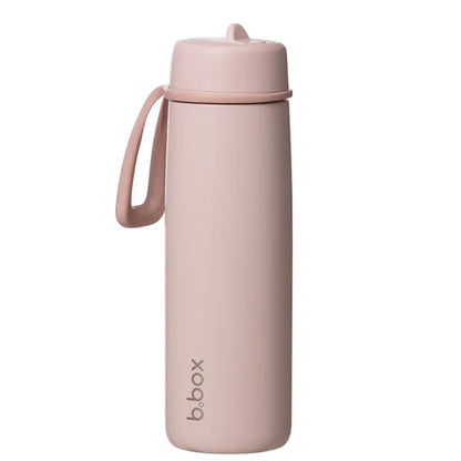 b.box Insulated Flip Top Bottle 690ml - Blush Crush