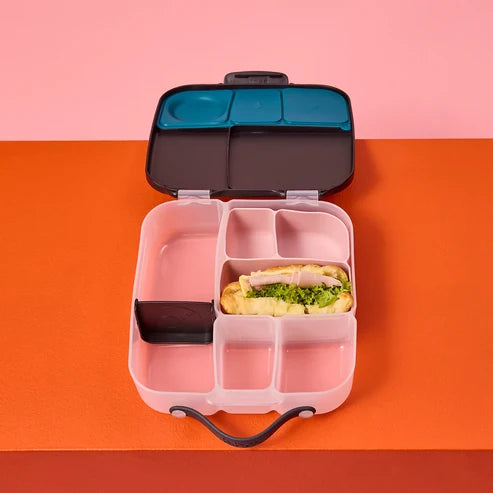 b.box silicone bento buddy - lunchbox - berry