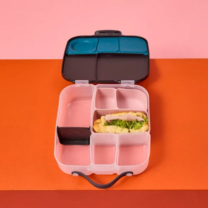 b.box silicone bento buddy - lunchbox - berry