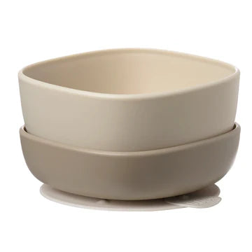 b.box 2 in 1 Suction Bowl Latte