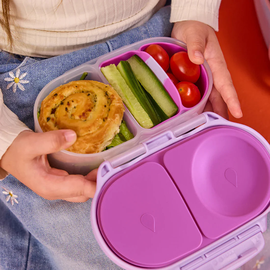 b.box Silicone Bento Buddy - Snackbox COSMIC