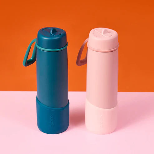 b.box Silicone Bumper for 690ml Insulated Flip Top Bottle - SEA GLASS