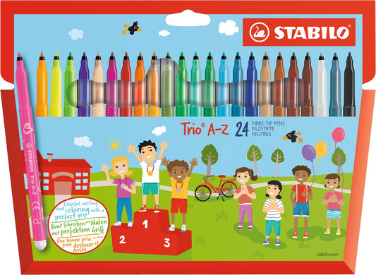 Marker Trio A-Z Wallets Stabilo x24