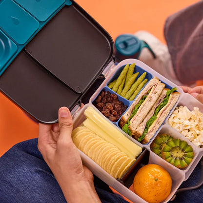 b.box silicone bento buddy - lunchbox - ocean
