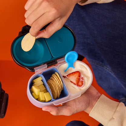 b.box silicone bento buddy - snackbox - ocean