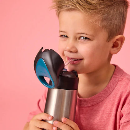 b.box Insulated Straw Bottle 500ml – Night Vision