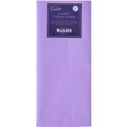 Tissue Paper Lilac 50cm x66cm ( pack of 6 sheets)