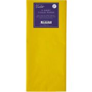 Tissue Paper Yellow 50cm x66cm ( pack of 6 sheets)
