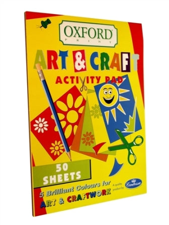 Activity Pads A4 50 Pages Oxford Contessa