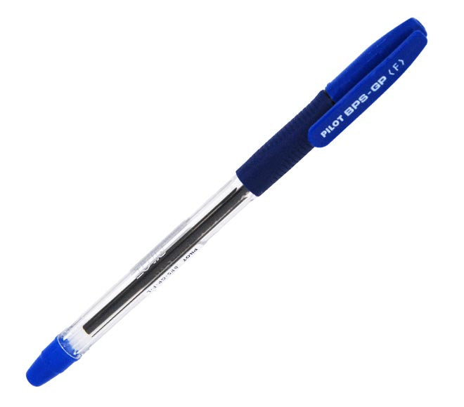 PILOT Pen with GRIP BPS-GP (F) Fine Blue 0.7