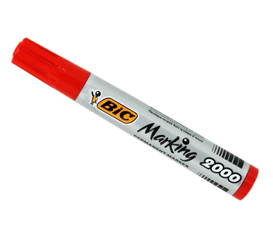 BIC PERMANENT MARKER - RED