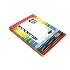 Contessa A4 College Block Writing Pad x200pages