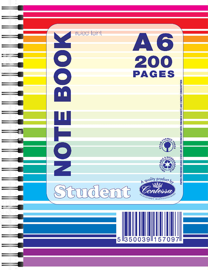 Contessa A6 NoteBook 200 pages