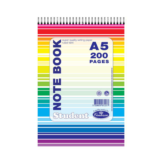 Contessa A5 NoteBook 200 pages - Ruled
