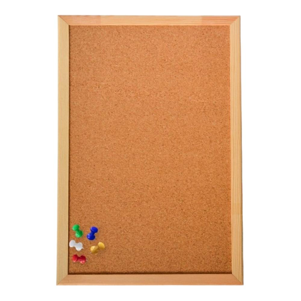 Wooden frame Cork Board 60 X 90Cm