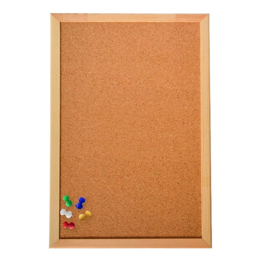 Wooden frame Cork Board 60 X 90Cm
