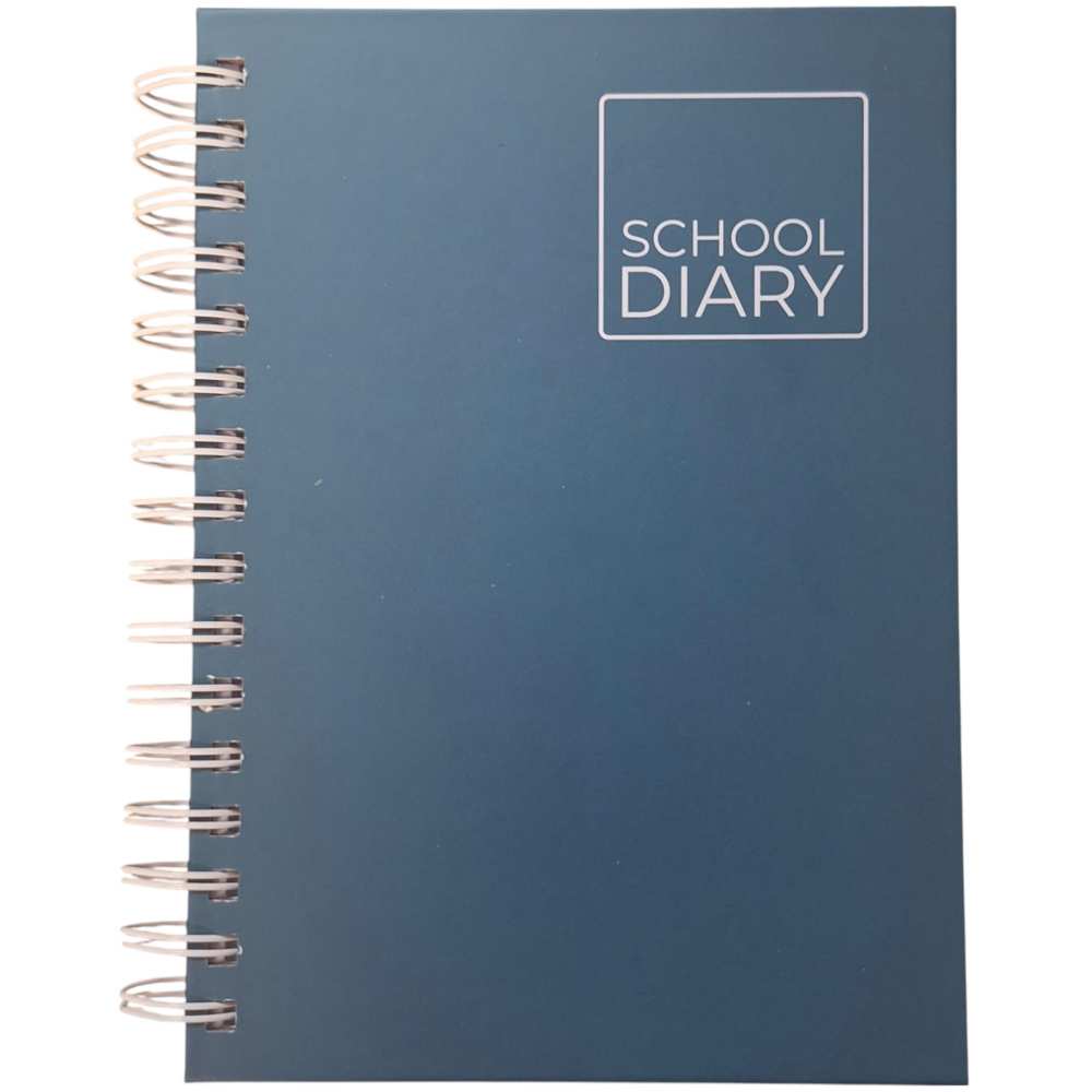 Spiral School Diary - September to July Turquoise