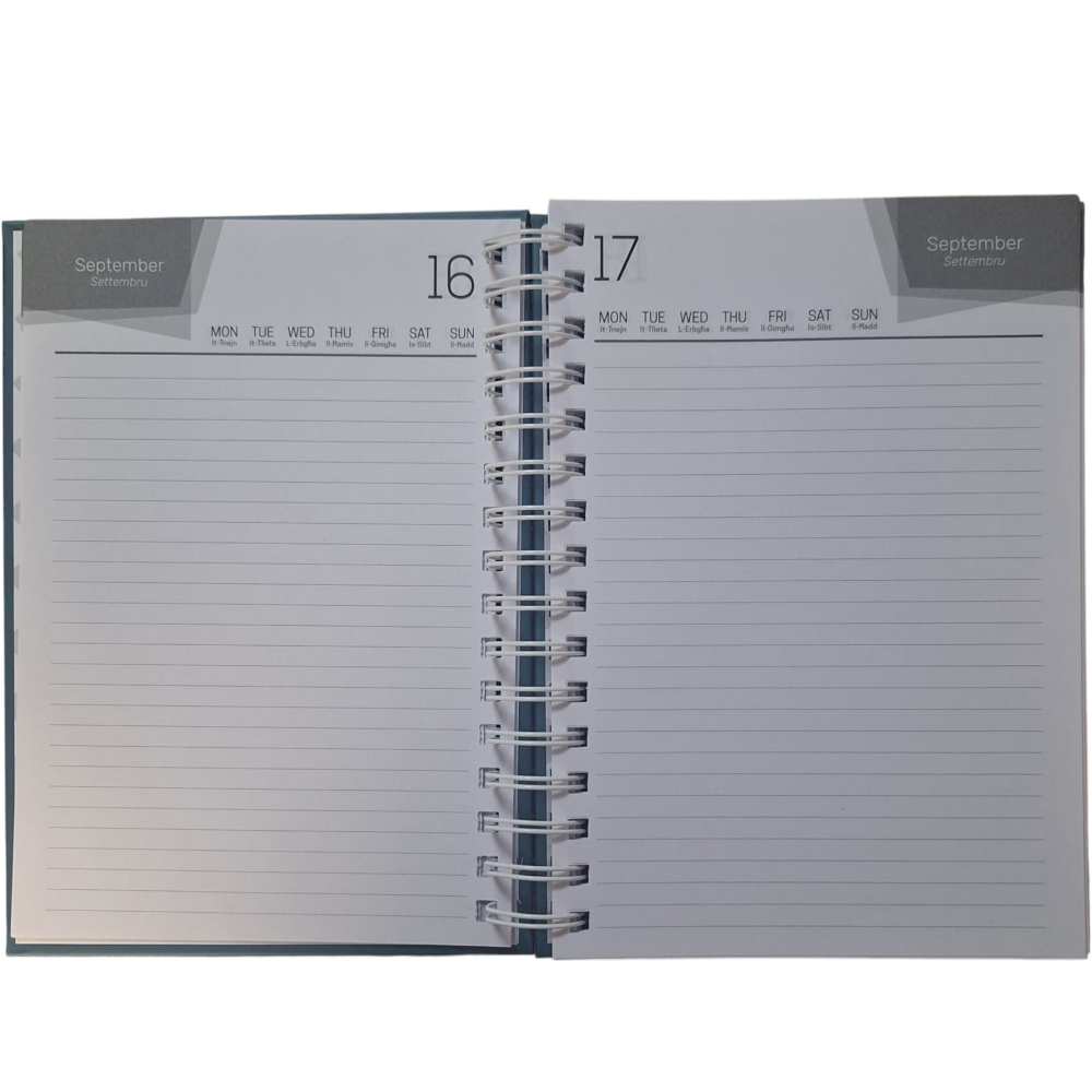 Spiral School Diary - September to July Turquoise