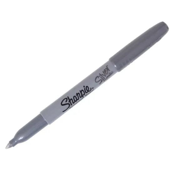 Sharpie - Permanent Marker Silver Metalic Fine Point