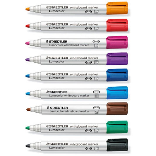 STAEDTLER  LUMOCOLOR WHITEBOARD BULLET MARKER THICK