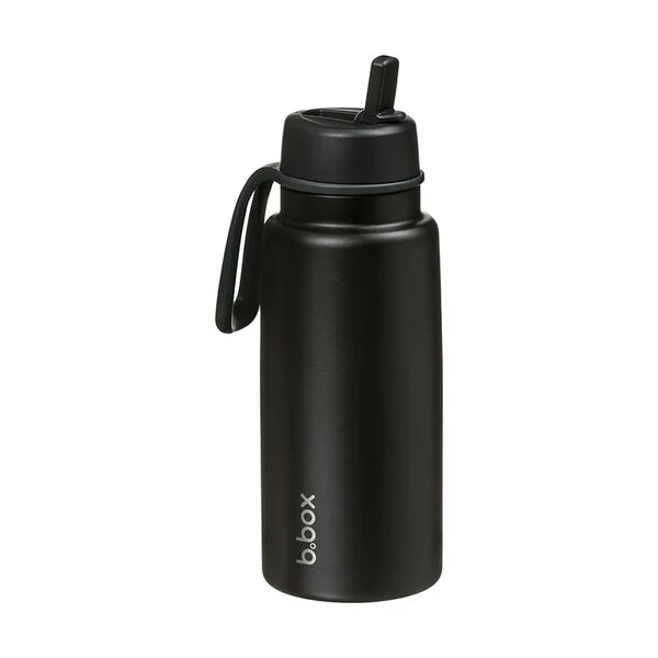 b.box 1 Litre Insulated Flip Top Bottle - Deep Space