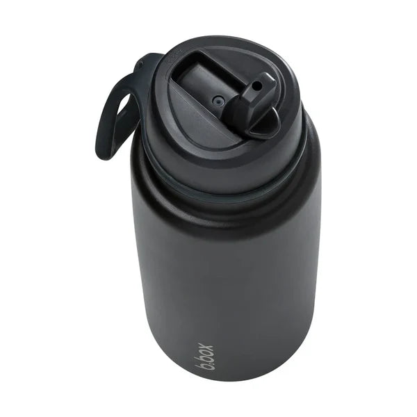 b.box 1 Litre Insulated Flip Top Bottle - Deep Space