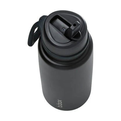 b.box 1 Litre Insulated Flip Top Bottle - Deep Space