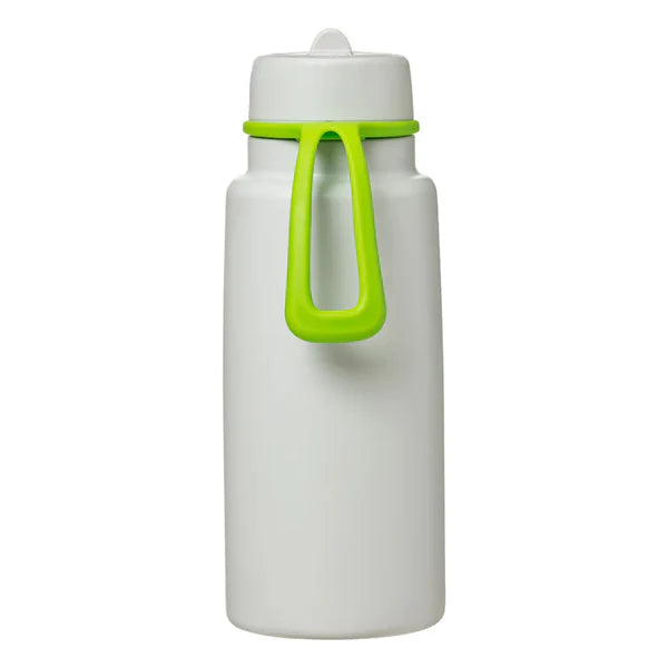 b.box 1 Litre Insulated Flip Top Bottle - Lime Time