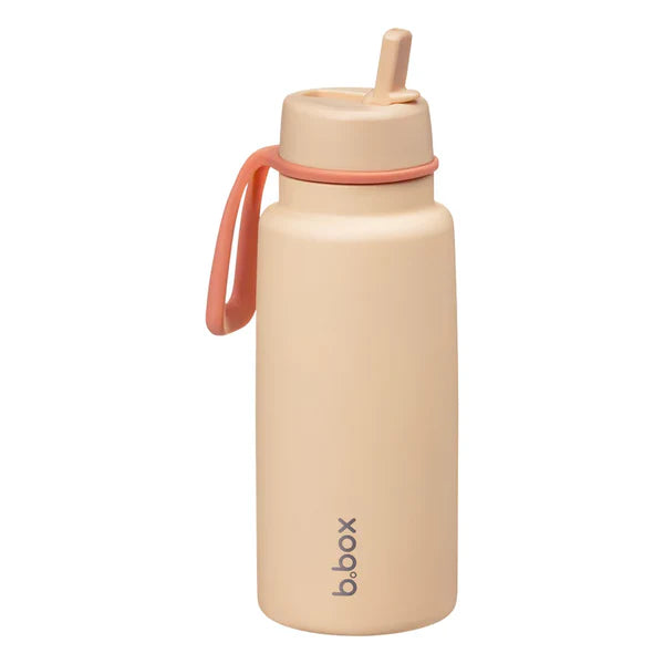 b.box 1 Litre Insulated Flip Top Bottle - Melon Mist