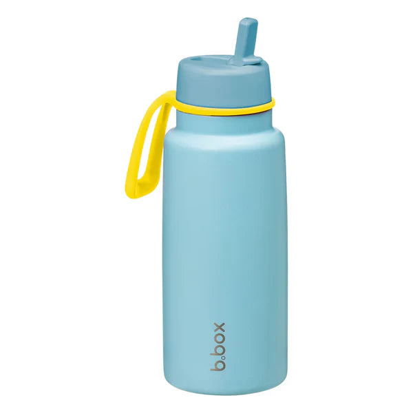 b.box 1 Litre Insulated Flip Top Bottle - Pool Side