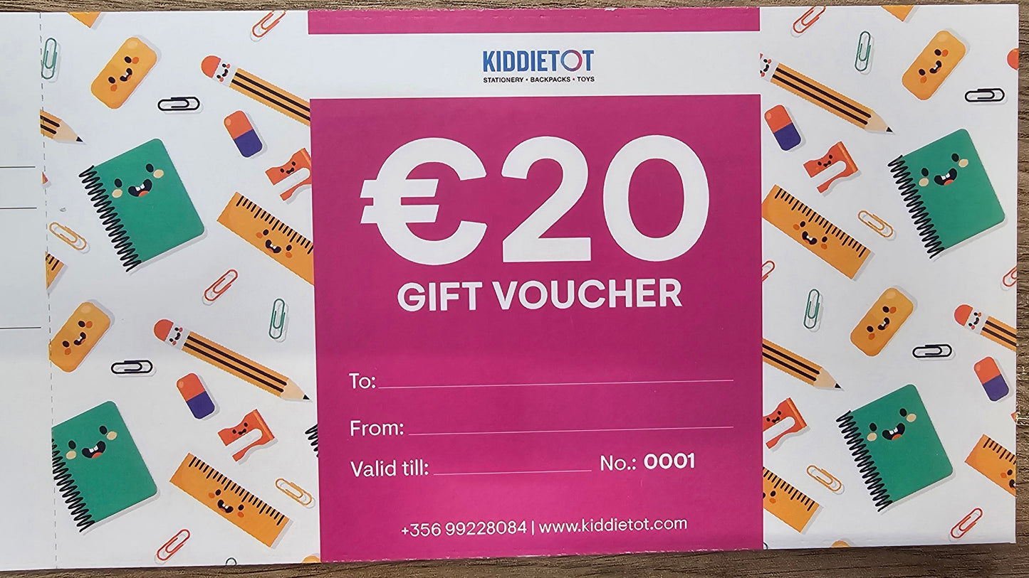 €20 KIDDIETOT VOUCHER