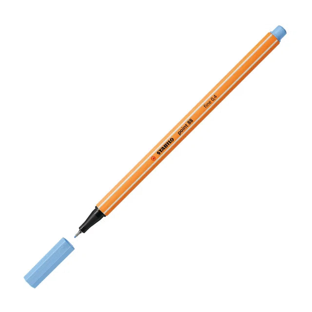 Stabilo Point 88 Fine 0.4mm Ice Blue