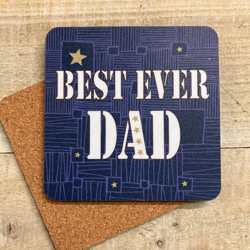 Best Ever DAD Coaster